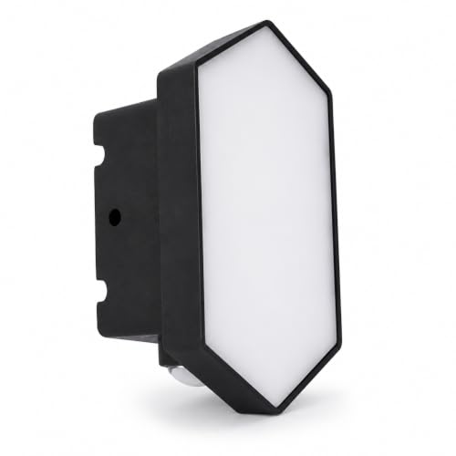 Image of FERA Modern Outdoor Wall Light | 3-in-1 Color Changing LED Up Down Lamp | Waterproof Exterior Wall Sconce for Home, Gate, Garden, Balcony & Patio (Switch Control) (Glint)