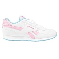 Reebok Mädchen Royal Cl Jog 3.0 Sneaker, White Astrorose Digitalblue, 37 EU