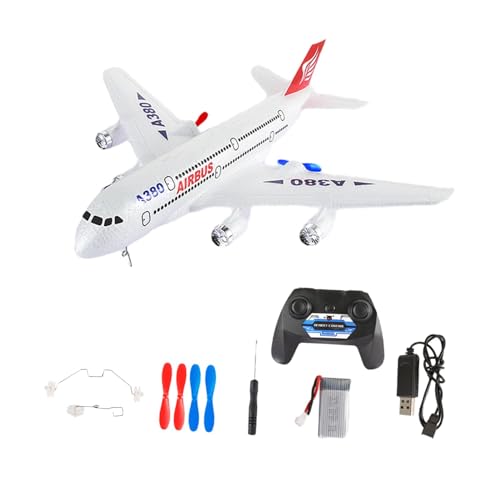 harayaa Planeador Teledirigido de 2,5 Canales, Juguetes para Exteriores, Espuma Teledirigida para Aviones a Reacción