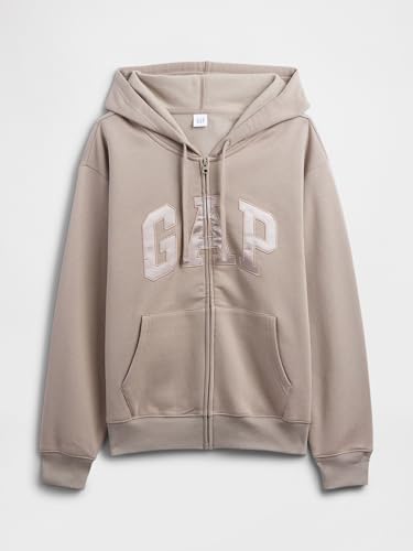 Image of GAP Women's Logo Hoodie Hooded Full Zip Sweatshirt