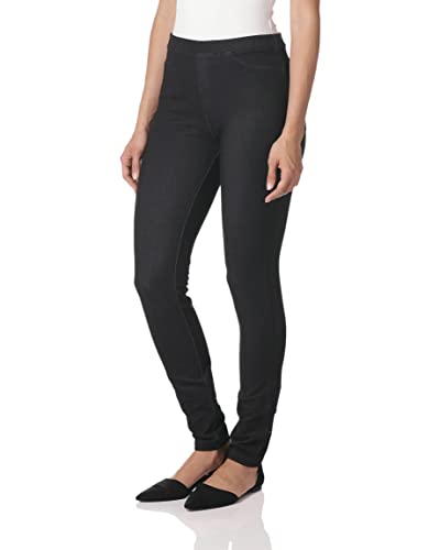 No Nonsense Women's Stretch Denim Leggings with Pockets2