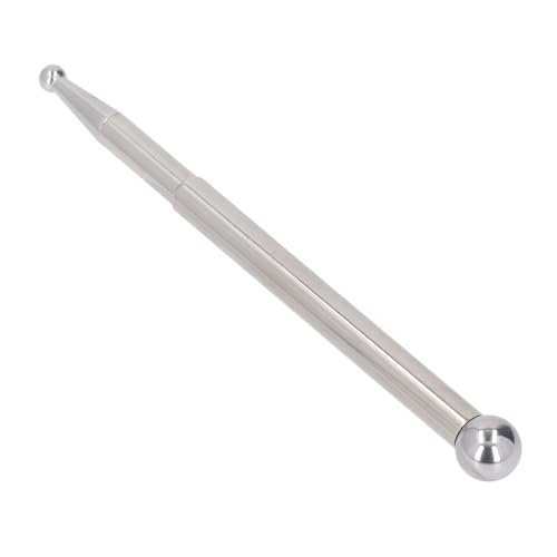 Stainless Steel Acupuncture Pen Double Sided Portable for Muscle Tension Relief, Acupressure Point Tool with Storage Bag Facial Massage Pen Acupressure Pen Manual Acupuncture Pen