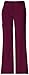 Dickies Scrubs Women's Tall Xtreme Stretch Junior Fit Drawstring Flare Leg Pant,D-Wine,X-Large Tall