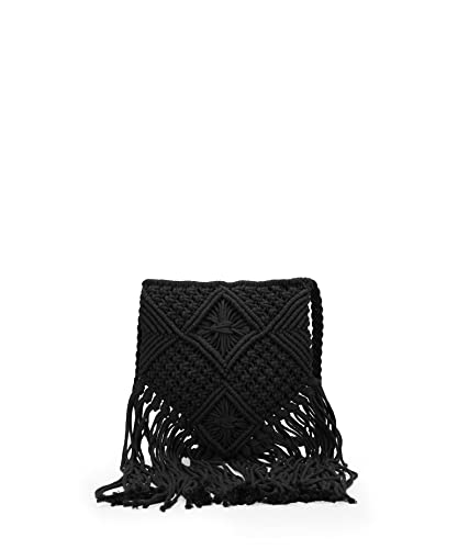 BOSANOVA Bolso de Crochet Tipo Bandolera pequeño...