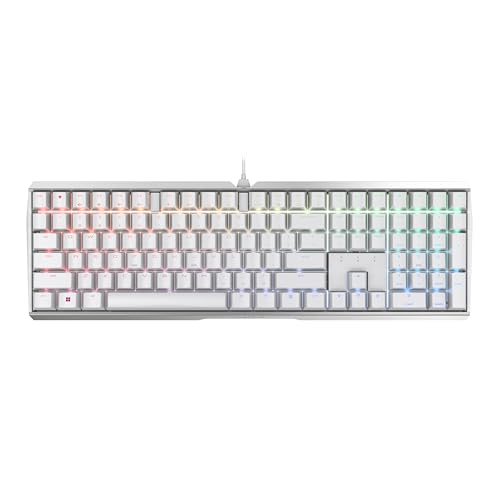 Cherry MX 3.0S, Wired Mechanical Gaming Keyboard, Robust Aluminum Housing, RGB-Lighting, Full Key...