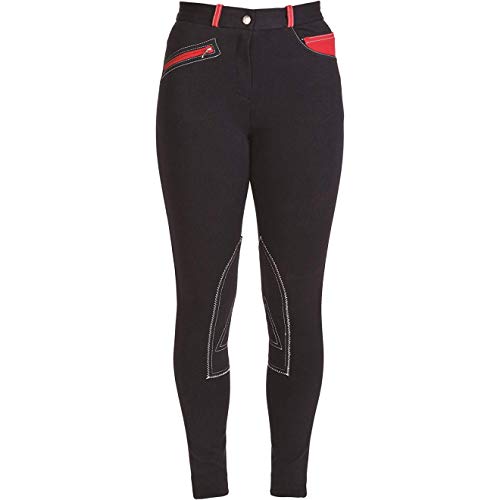 HyPERFORMANCE Womens/Ladies Jean Look Jodhpurs (24in) (Navy/Bunting Blue)
