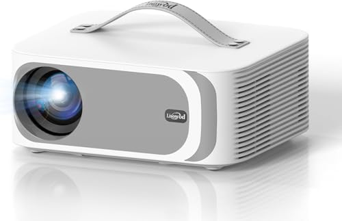 Proyector Dolby Audio - 1600 ANSI, HDR10+, Corrección Trapezoidal 4D/4P, Enfoque automático y CEC, Bluetooth 5.3, WiFi 6 - Proyector Mini Compacto para Cine en casa, Noches de Cine, Deportes y Fiesta Proyector Dolby Audio - 1600 ANSI, HDR10+, Corrección Trapezoidal 4D/4P, Enfoque automático y CEC, Bluetooth 5.3, WiFi 6 - Proyector Mini Compacto para Cine en casa, Noches de Cine, Deportes y Fiesta