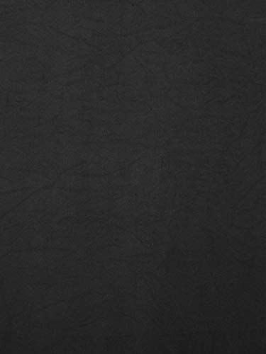 Image of Home Sizzler 1 Piece 100% Blackout Eyelet Polyester Door Curtain, 7ft, Black
