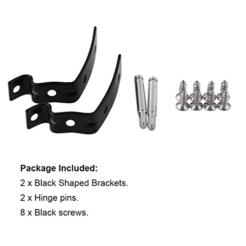 SDENSHI Handschuhfach Reparatur Kit Deckel Repair Set für Audi A4 S4 RS4 B6 B7 Bracket 8E2857131, Schwarz