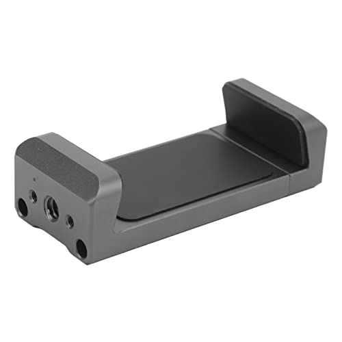 Denash Soporte de Sujeción de Trípode de Aleación de Aluminio Ajustable para Grabaciones de Video Estables 6.5-9 Cm de Ancho Adaptador de Cabina Telefónica para Plataformas en Vivo