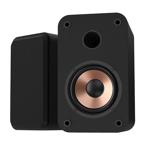 Image of LONPOO Computer Speakers for Desktop and Laptop,30 Watts RMS Bluetooth Bookshelf Monitor Gaming Speakers with 3 inch Aluminum Speaker,Aux & USB Inputs,Sold As Pair