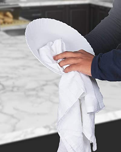 Avalon Flour Sack Towels (Value Pack Of 15) Size 28" X 28" – 100% Ring Spun Cotton, Highly Absorbent Dish Towels For Drying Dishes, Durable Tea Towels For Kitchen, Multipurpose Flour Sack Dish Towels #TOP2