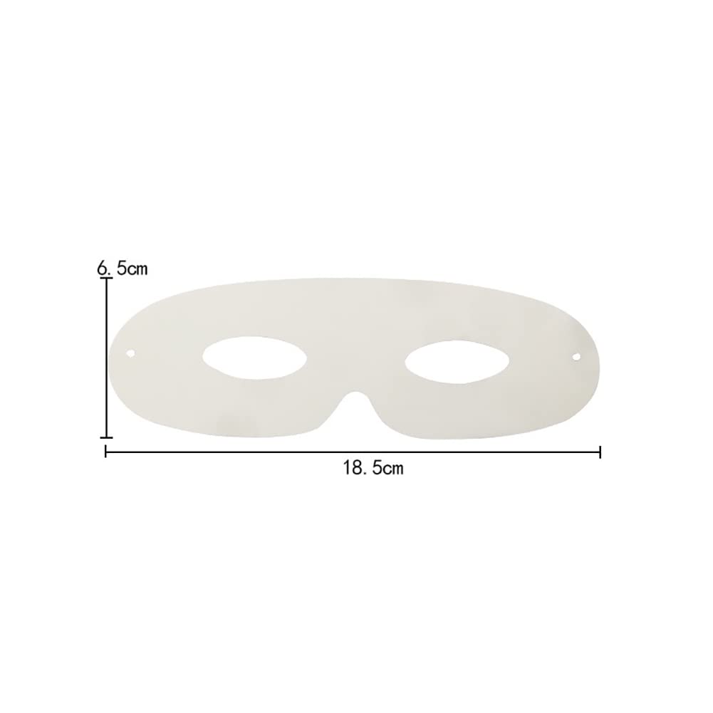 Lot De 40 Masques Vierges En Papier à Décorer - Tabanzhe