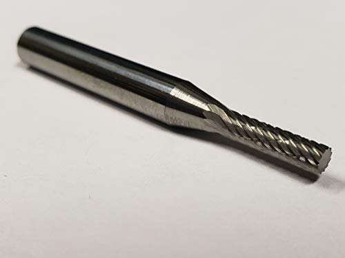 Punta de fresado Carburo doble corte 1/8 x 1/2 pulg miniatura 3