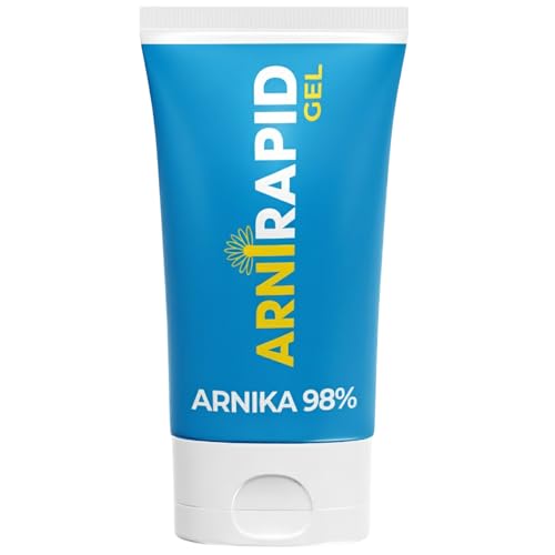 Arnika salbe, hochkonzentriert schmerzsalbe sehr stark 98% (100 ml) - Schmerzgel extra stark entzündungshemmend, Muskelentspannung salbe, gelenksalbe - Gegen blutergüsse, entzündungen, muskelkater