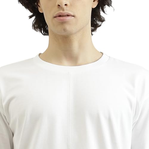 Image of UNITED COLORS OF BENETTON Men's Solid Boxy T-Shirt