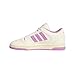 adidas Women's Break Start Sneaker, Cream White/Preloved Purple/Cloud White, 8.5