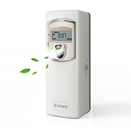 Product Image of the SVAVO Automatic LCD Fragrance Dispenser - Wall Mount/Free Standing ABS Auto Air Freshener Dispenser Programmable Aerosol Spray Perfume Dispenser (Grey, LCD)