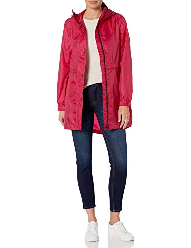 Joules Outerwear Women's Golightly Plain, Berry, 14