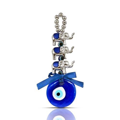 Image of Banshika Evil Eye Hanging for Home, Evil Eye for Home Decor Wall Hanging Decorative Items Positive Energy (Sliver or Gold)