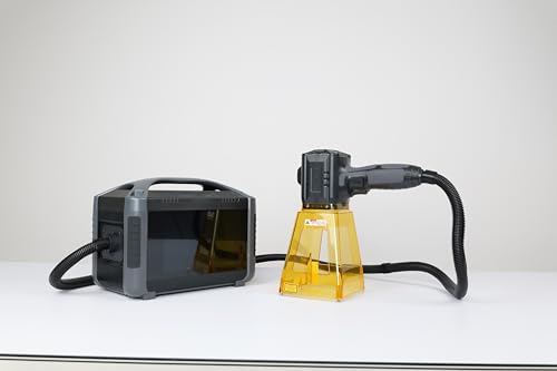 Image of Fiber Laser Engraver Handheld Laser Marking Machine 30W Portable Laser Marker 100mm Logo Printing for Metal 110 /220V Engraving Machine for QR Text,Nameplate Laser Class II,Output Power 0.874mW