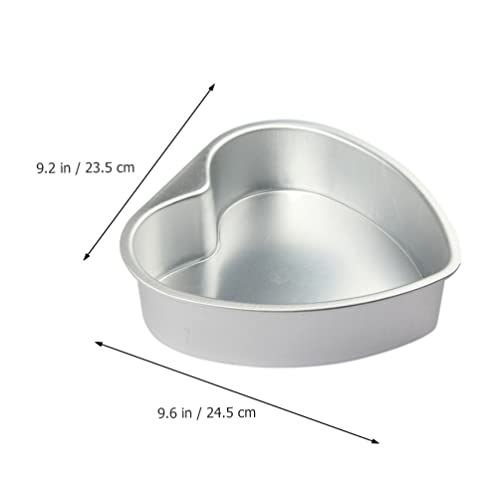 Kichvoe Heart Shaped Cake Pan Cake Mold 9Inch Aluminium Muffin Cheesecake Pan Bakeware Baking Molds For Wedding Birthday #TOP4