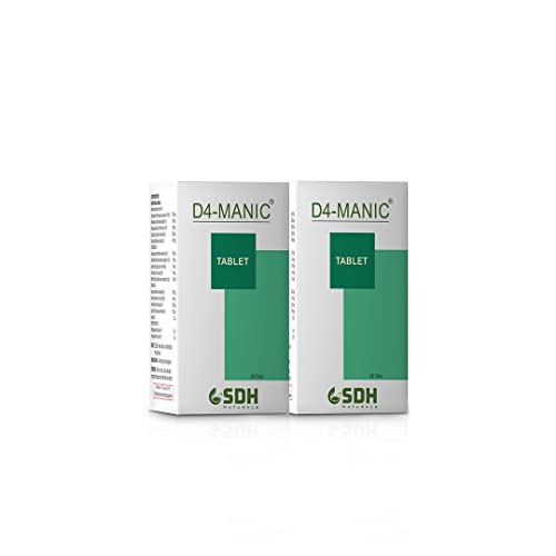 SDH Naturals D4 Manic 120 Tablets | Ayurvedic product | Clinically backed | helps maintain healthy blood sugar level ...