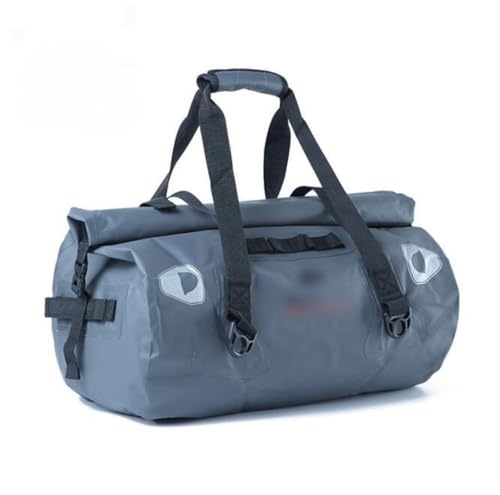 Alforjas Moto,Bolsa Trasera Moto Motocicleta impermeable Bolsa de sillín a prueba de agua del tanque de combustible Bolsa Racing Casco de equitación del viaje del equipaje del asiento trasero de bolsa