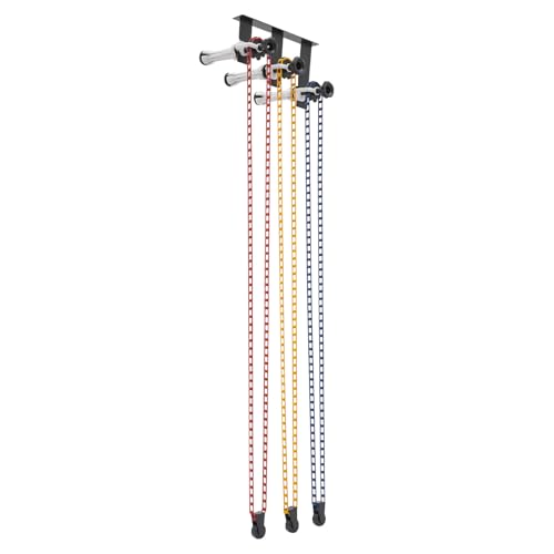 Sistema de soporte de fondo de 3 rodillos, sistema de soporte de 3 rodillos, kit de montaje en pared, soporte de fondo manual, soporte de fotografía con ganchos, cadenas
