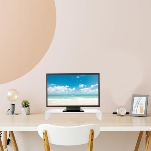 Support ordinateur portable en MDF élégant et robuste pour moniteur - 6
