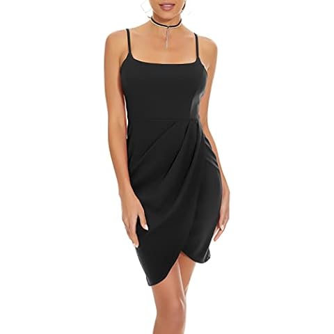 Vestido Ajustado con Cuello en U Sin Espalda Cover