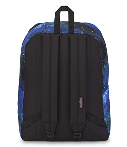 Image of JanSport SuperBreak One Backpack - Durable, Lightweight Bookbag with 1 Main Compartment, Front Utility Pocket with Built-in Organizer - Premium Backpack, Cyberspace Galaxy
