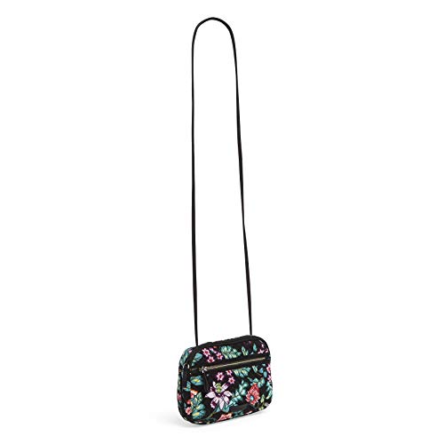 Buy Vera Bradley Iconic RFID Little Crossbody, Signature Cotton, Vines Floral at Amazon.in