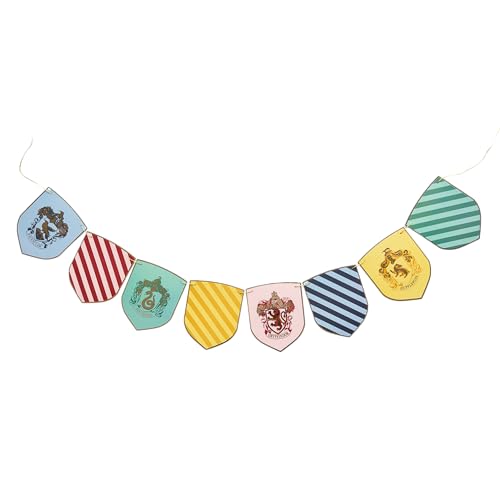 Harry Potter Paper Party Decorations House Banner | Hogwarts Hous...