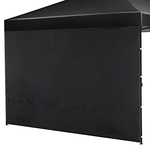 Wenshall Panneaux latéraux avec revêtement argenté pour tonnelle Pop-up de 3 x 3 m/3 x 6 m, Polyester 600D, 100% imperméable et Protection UV à 99% (abri sur Un côté)