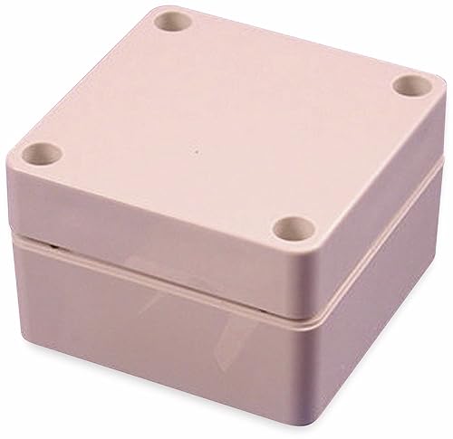 Universal enclosure Hammond Electronics 1554BGY ABS Light Grey (RAL 7035) 65 x 65 x 40 1 pc(s)