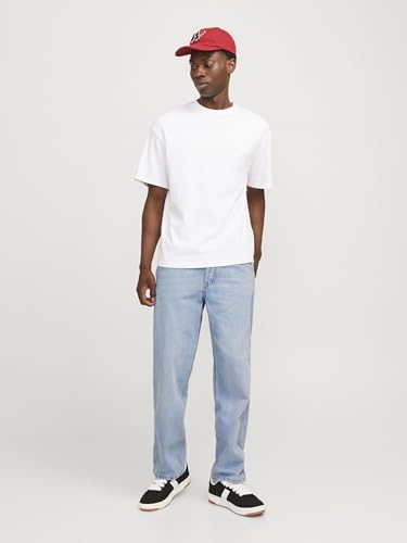 JACK & JONES JJIEDDIE JJWORKER MF 040 Locker Geschnitten Blau 31/30 – Ansicht 5
