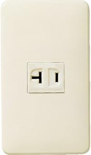 パナソニック(Panasonic) フルカラー15A・20A兼用埋込接地コンセント 125V モダンプレート付/P WNP1821MWP