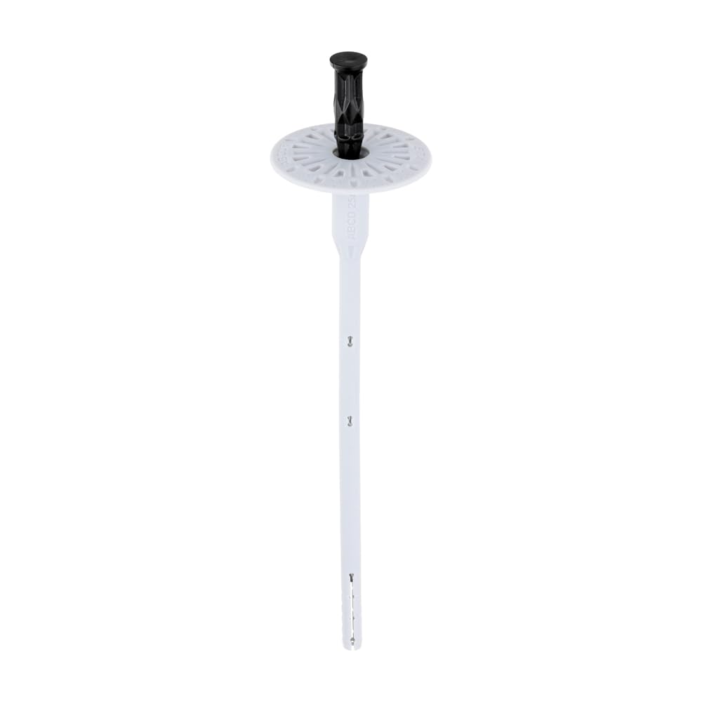 Fixations d'isolation ETX-M robustes de 8,0 x 215 mm pour chantiers durables