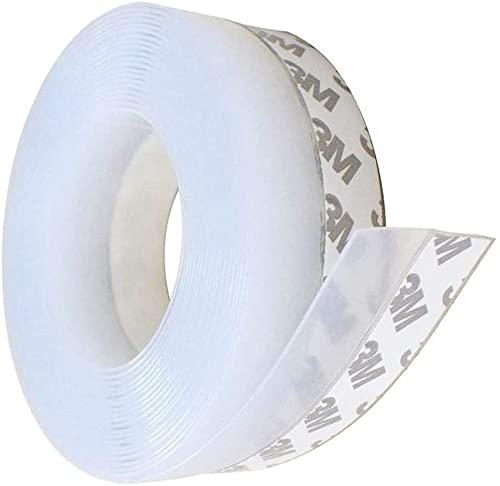 Crevizon 45 MM Silicone Seal Strip,3 Meter /10 feet Door Strip Bottom for Doors Seal Windproof Weather Stripping for Door Draft Stopper Sticker (B08SQCYF7N) Amazon Price History, Amazon Price Tracker