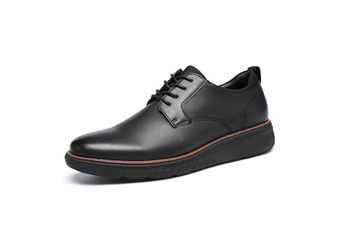 DECARSDZ Mens Classic Casual Dress Formal Oxford Lace Up Wedding Shoes