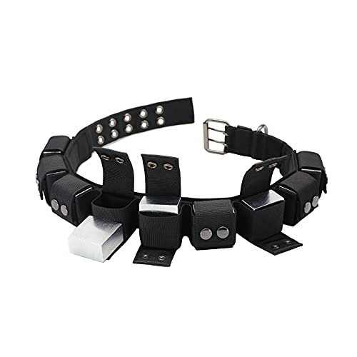 Walktime Tactical Weighted Dog Collar - Weights for Training & Exercise - Small, Medium, Large Dogs, Black, Neck Size 24" - 28" / 3XL - Image 3