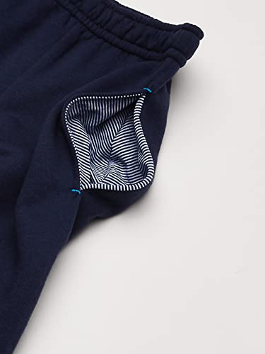 Fruit of the Loom Boys' Fleece Jogger Sweatpant, Ghost Times Square Navy Stripe, X-Small2