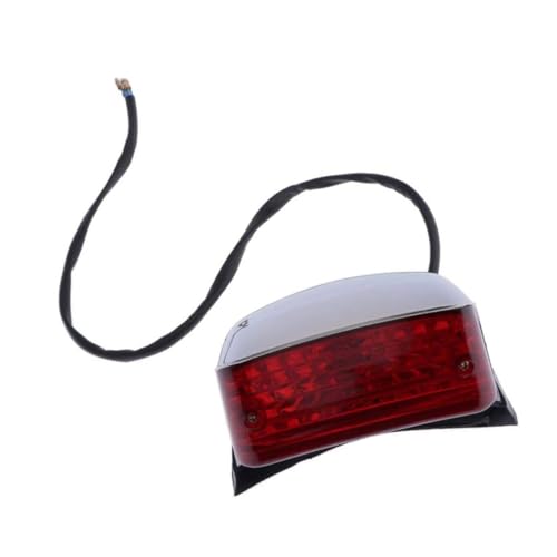 fitfoyo Motorcycle Tail Light Rear Brake Stop Lamp Red Lens for Fender Honda Rebel 250 CMX250 1986-2016
