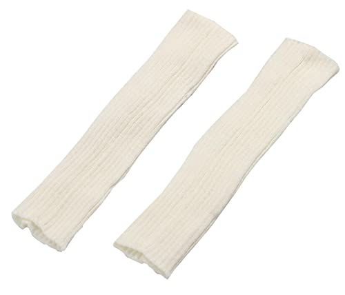Image of Warm Woolen Socks For Women Solid Leg Covers Socks For Autumn And Winter Knitting