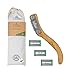 Messe mit günstig Kaufen-Susable Bäckermesser, Teigmesser, Bäckerklinge mit 3 Klingen, Brotritzmesser, Baquettmessser, Brot Lahm