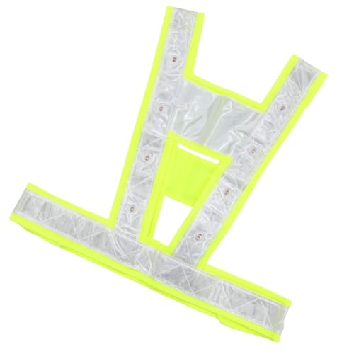 Gilet réfléchissant de sécurité pour randonnée nocturne et sport en plein air