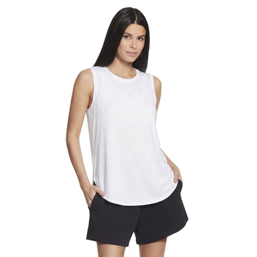 Skechers Godri Swift Moisture Wicking Tunic Tank, Bright White, 2X-Large - image 1