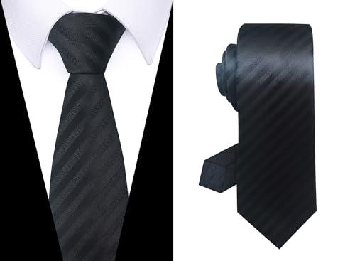 Image of Passabin Tie For Men Necktie Woven Jacquard Neck Ties Set 6 PCS