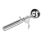 Photo Gallery topperfun porzionatore per gelato acciaio inossidabile con grilletto cucchiaio multifunzione per biscotti e frutta piccola utensile per purè Photo Gallery topperfun porzionatore per gelato acciaio inossidabile con grilletto cucchiaio multifunzione per biscotti e frutta piccola utensile per purè